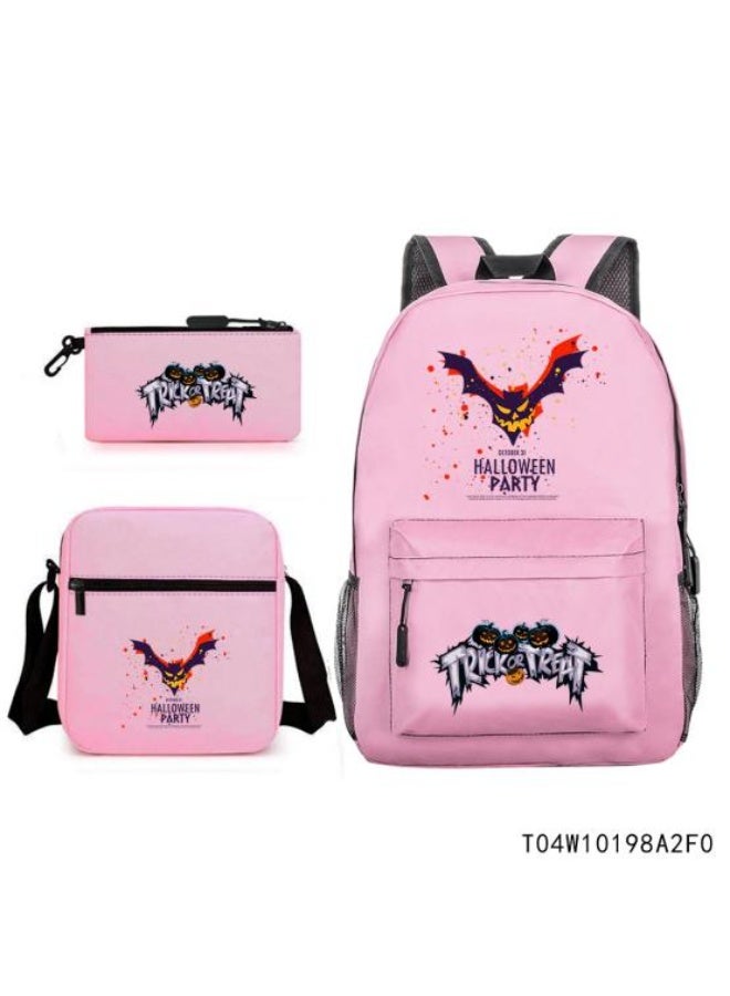 Exquisite animation backpack three-piece set, outstanding design, diversified storage and super convenient - 186 - Image 1