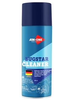 AIM-ONE Aim One Bugstar Cleaner 450ml - Removes Traces of Bitumen Tar - Tree Gum & Resins 