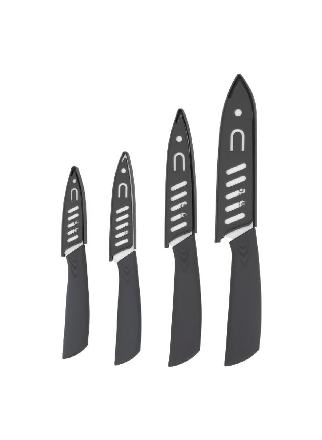 Five Simply Smart 4-Piece Zirco Ceramic Knives Set Silver and Grey 3 x 33 x 20 cm 189692 - Image 2