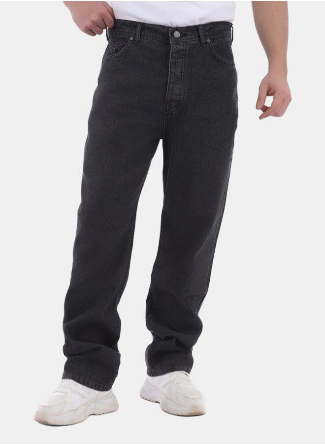 EGY WEAR Men's Regular Jeans -dark gray - Size 30  - Image 3