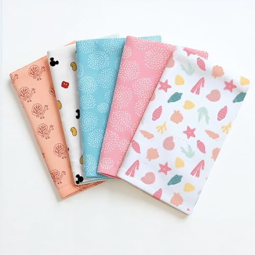 TIDY SLEEP Muslin Baby Face Napkin for New Born (Washable, Reusable Extra Soft Baby Face Napkin) (5) - Image 1
