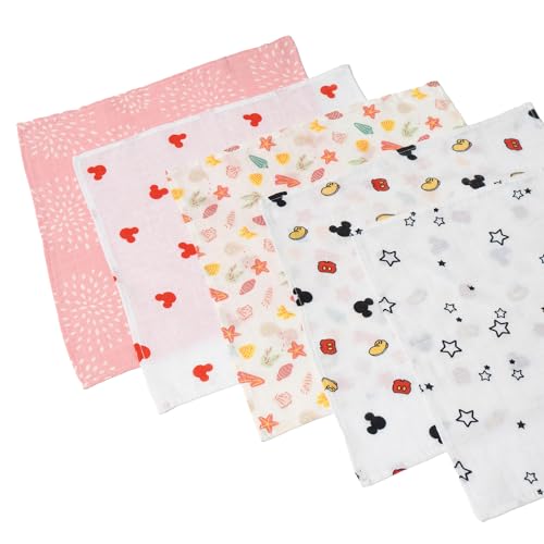 TIDY SLEEP Muslin Baby Face Napkin for New Born (Washable, Reusable Extra Soft Baby Face Napkin) (5) - Image 4