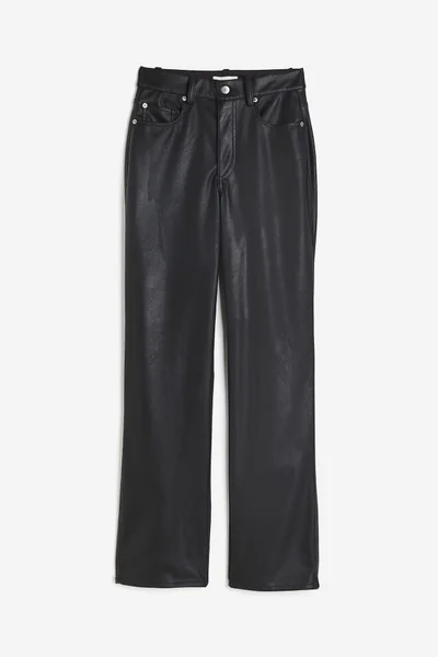 H&M Pu High Waist Pants