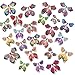 Gloreyan 20Pcs Flying Butterfly Toys Magic Wind Up Colorful Flying Butterfly Surprise Toys for Surprise Explosion Box Wedding Birthday Party Book Greeting Card 20 Styles - Image 2