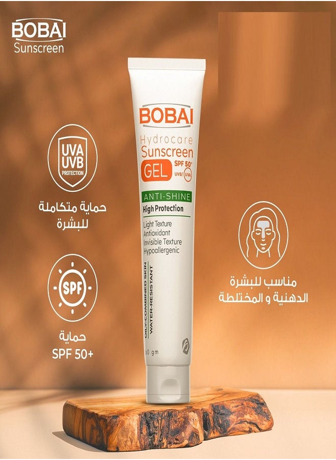 bobai - Sunscreen HydroCare SPF 50 Gel 60 gm - Image 1