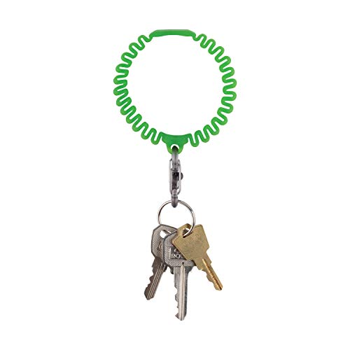 Nite Ize Key Band-It, Stretch Wristband Key Chain with S-Biner Clip, Lime - Image 3