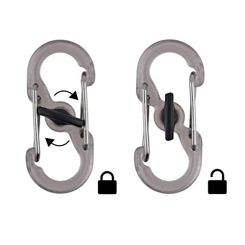 Nite Ize Key Band-It, Stretch Wristband Key Chain with S-Biner Clip, Lime - Image 5