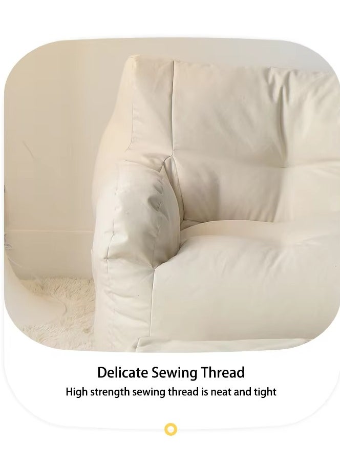 Generic Bean Cushion, Lightweight, Seating For Two, Bean Bag, Extra Large, Bean Sofa, Fatigue Relief, Sofa Cushion, Removable, Washable, Can Be Used As An Armrest On Both Sides, Corner Sofa, Patchwork Sofa, A Small Sofa That You Can Lie Down And Sleep On In The Balcony, Soft Sofa.  - Image 5