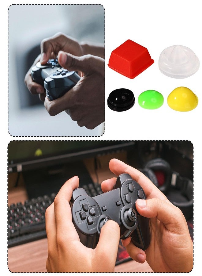 Tinoaly 250pcs Bump Dots for Visually Impaired, Assorted Sizes Silicone Braille Assistive Markers Low Vision Aids Tactile Stickers for Blind & Elderly (Black, Red, Green, Yellow, Transparent) - Image 5