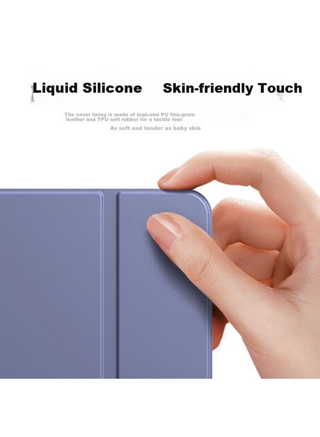Hboalg Xiaomi 7 Ultra Protective Case Xiaomi Tablet 7 Ultra Protective Cover 14-Inch Full Coverage Anti-Drop Slim Leather Case With Sleep Function Blue - Image 4