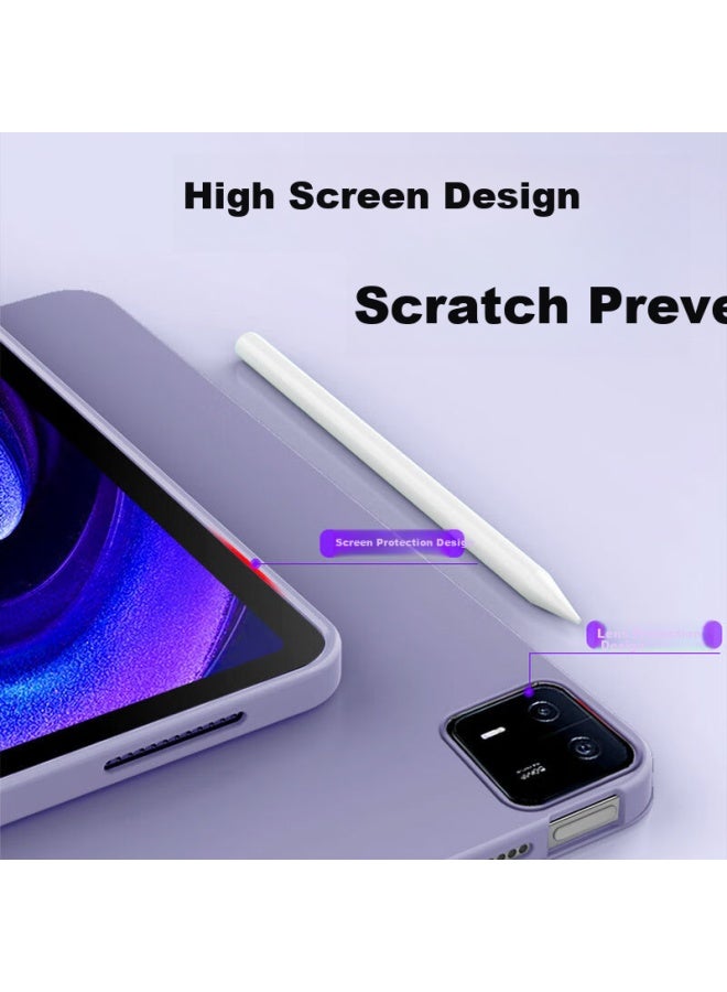 Hboalg Xiaomi 7 Ultra Protective Case Xiaomi Tablet 7 Ultra Protective Cover 14-Inch Full Coverage Anti-Drop Slim Leather Case With Sleep Function Blue - Image 5