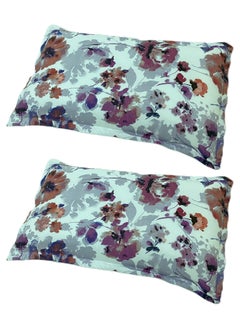 Sleep night Floral 2 Piece Pillow Case Set 50x75cm  - Image 1