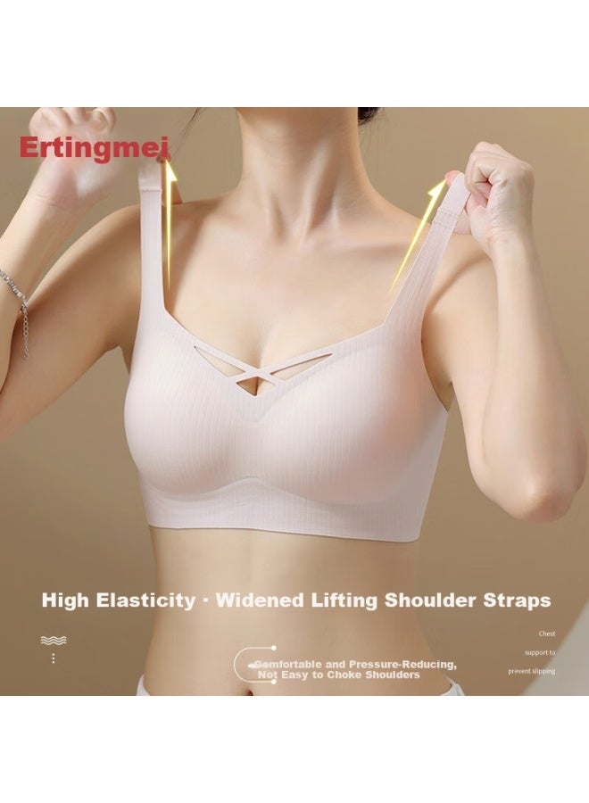Gracewell Wireless Sports Yoga Push-up Bra With Wide Shoulder Straps And Back Closure For Small Bust - Image 5