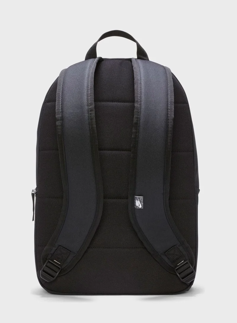 Nike BLACK/BLACK/(WHITE) Heritage Backpack  | Best Price UAE