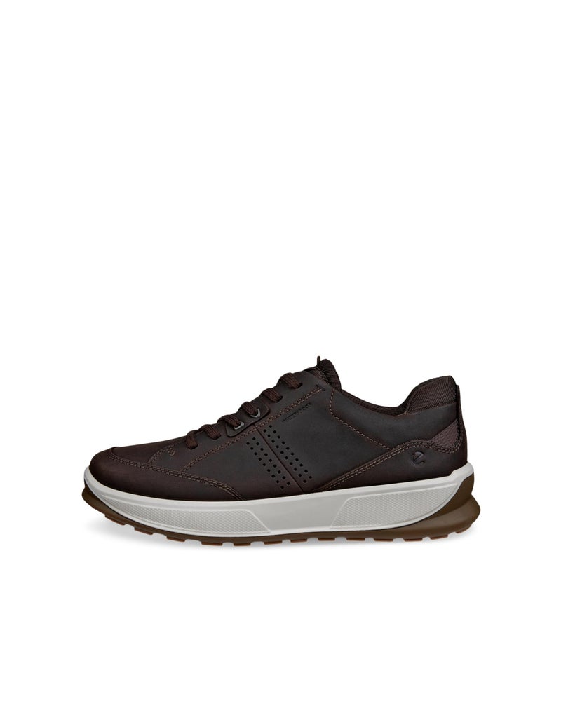 ECCO Men's Byway 2.0 Low Waterproof Sneaker, Coffee/Coffee Nubuck, 5-5.5 - Image 2