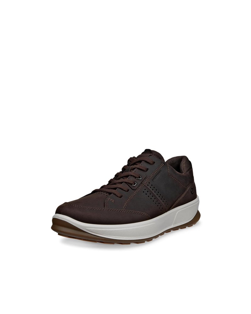 ECCO Men's Byway 2.0 Low Waterproof Sneaker, Coffee/Coffee Nubuck, 5-5.5 - Image 1