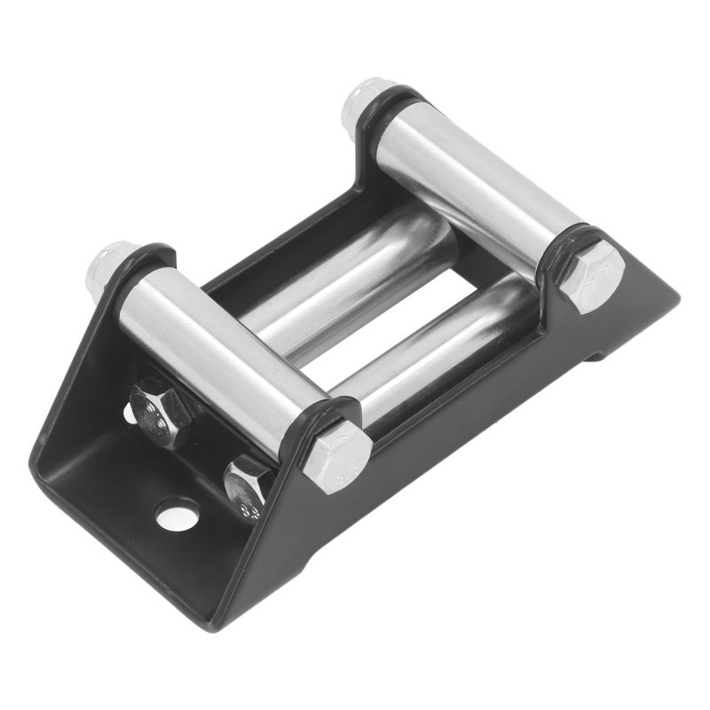 Winch Roller Fairlead High Strength Steel - Erosion Proof Coating Wire Rope Guide for Off-Road Vehicle Recovery - Image 1