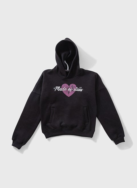 هودي للبنات اليافعات مبطن فليس