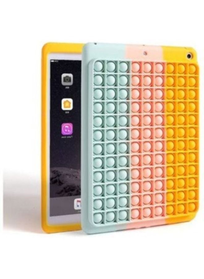 ACLIX Case Cover for 2020 /iPad 2019 Apple iPad 10.2 Inch 8th Generation Push Pop Soft Silicone Fidget Toy Stress Reliever Girls Women Hard Shell Protective - Image 2