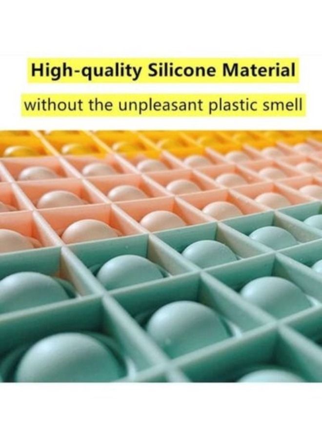 ACLIX Case Cover for 2020 /iPad 2019 Apple iPad 10.2 Inch 8th Generation Push Pop Soft Silicone Fidget Toy Stress Reliever Girls Women Hard Shell Protective - Image 4