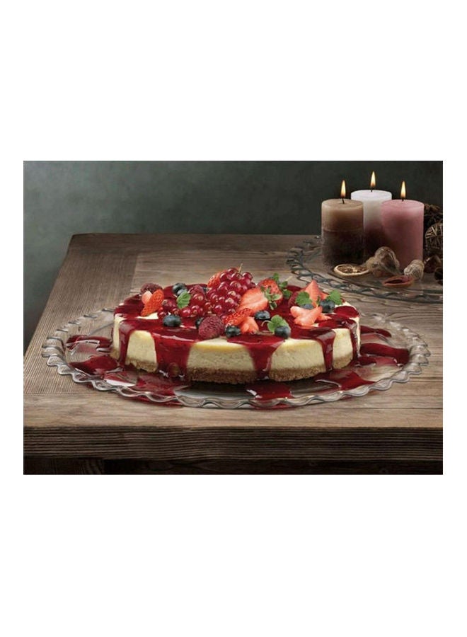 Pasabahce Patisserie Cake Stand Maxi Clear 37cm - Image 3