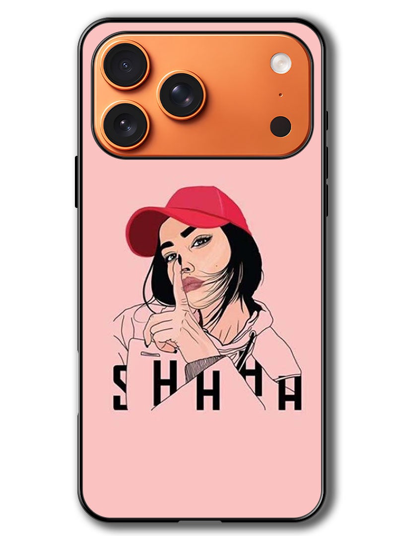 Theodor Case Compatible with Apple iPhone 17 Pro Max 6.9 Inch Protection Shockproof Bumper Cover shhh - Image 1