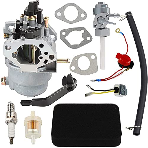 HPENP 0J58620157 Carburetor for Generac GP5000 GP5500 GP6500 5KW 5.5KW 6.5KW 389cc Generator 0G8442A111 Carb with Air Filter Tune Up Kit - Image 1