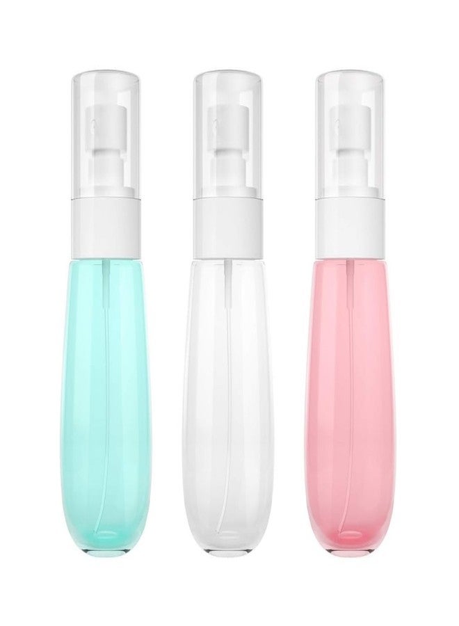 TINSICO Refillable Bottles for Toiletries, Travel Shampoo Bottle Set, Travel Toiletry Bottles, Small Bottles for Travel Leakproof Mini Travel Essentials- 60ml (Pack OF 3) - Image 1
