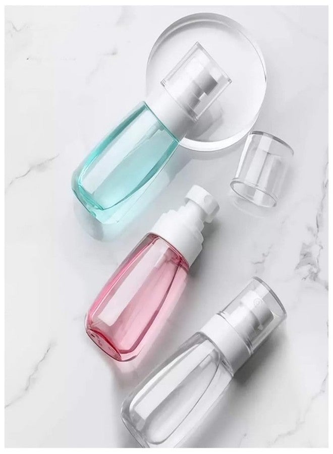 TINSICO Refillable Bottles for Toiletries, Travel Shampoo Bottle Set, Travel Toiletry Bottles, Small Bottles for Travel Leakproof Mini Travel Essentials- 60ml (Pack OF 3) - Image 3
