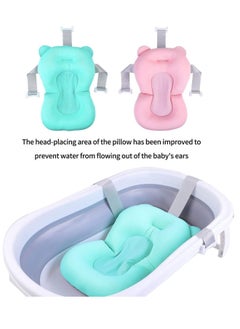 Gonice Baby Bath Pad, Infant Bath Support Seat Cushion, Soft Adjustable Non-Slip Baby Bath Pillow  - Image 5
