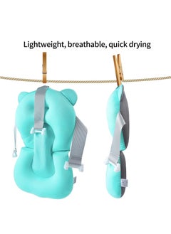 Gonice Baby Bath Pad, Infant Bath Support Seat Cushion, Soft Adjustable Non-Slip Baby Bath Pillow  - Image 2