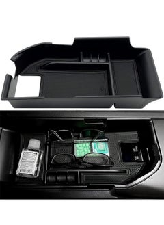 RAYMOS Camry XLE or XSE 2018 To 2021 2022 2023 & Camry LE SE 2020 2021 2022 2023 Center Console Organizer Tray Accessories Armrest Secondary Storage Box Fit Dual USB Ports  - Image 1