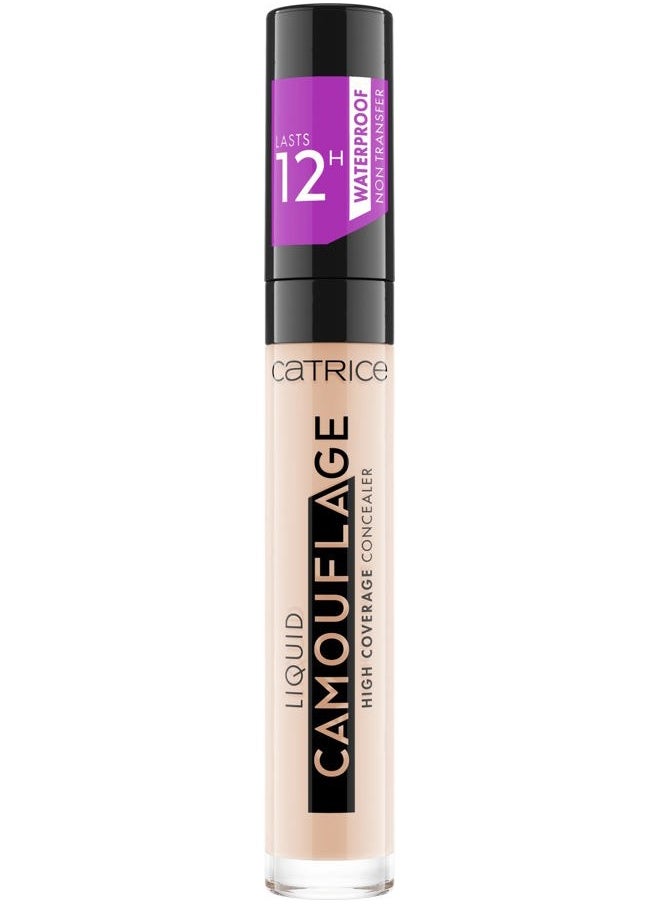 Catrice Liquid Camouflage Concealer (005 Light Natural) - Ultra Long Lasting Concealer for Optimal Coverage  - Image 2