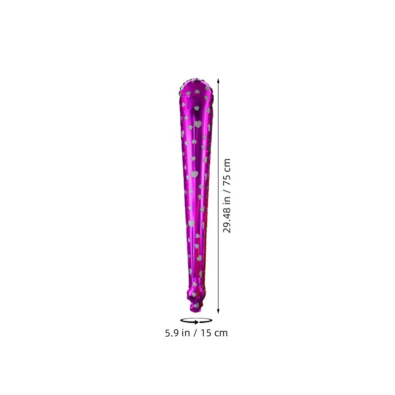 20 Pcs Colorful Inflatable Sticks Concert Noisemaker Cheering Sticks Ring Bell Wedding Party Boom Wand Sporting Events Bar Party Favors (Mixed Color) - Image 2