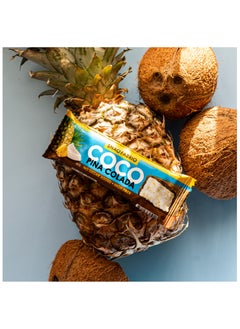 Snaq Fabriq Coco Bar Pina Colada Flavor No Sugar Added and High Fiber 12x40g  - Image 3