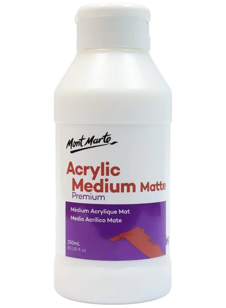 Mont Marte Acrylic Medium Matte 250ml