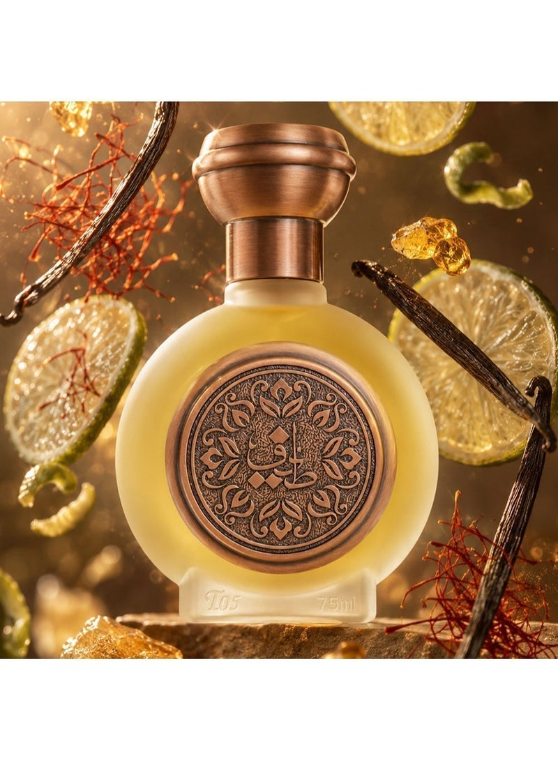 Taif Al Emarat TAIF 05 Eau de Parfum 75ml, Unisex Arabic Perfume, Long Lasting Oriental Fragrance for Men & Women - Image 5