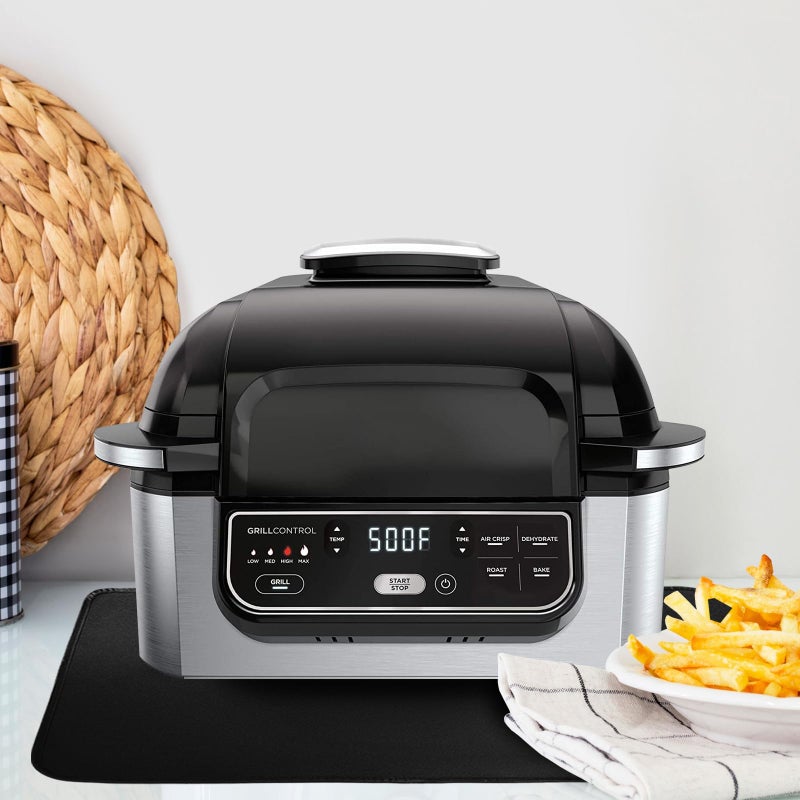 TOHONFOO Heat Resistant Mat for Countertop, 16x20in Hot Pads for Kitchen Counter Heat Protector, Fireproof Air Fryer and Deep Fryer Mat for Oven, Coffee Machine Compatible with Ninja, COSORI, Cuisinart, Black - Image 5