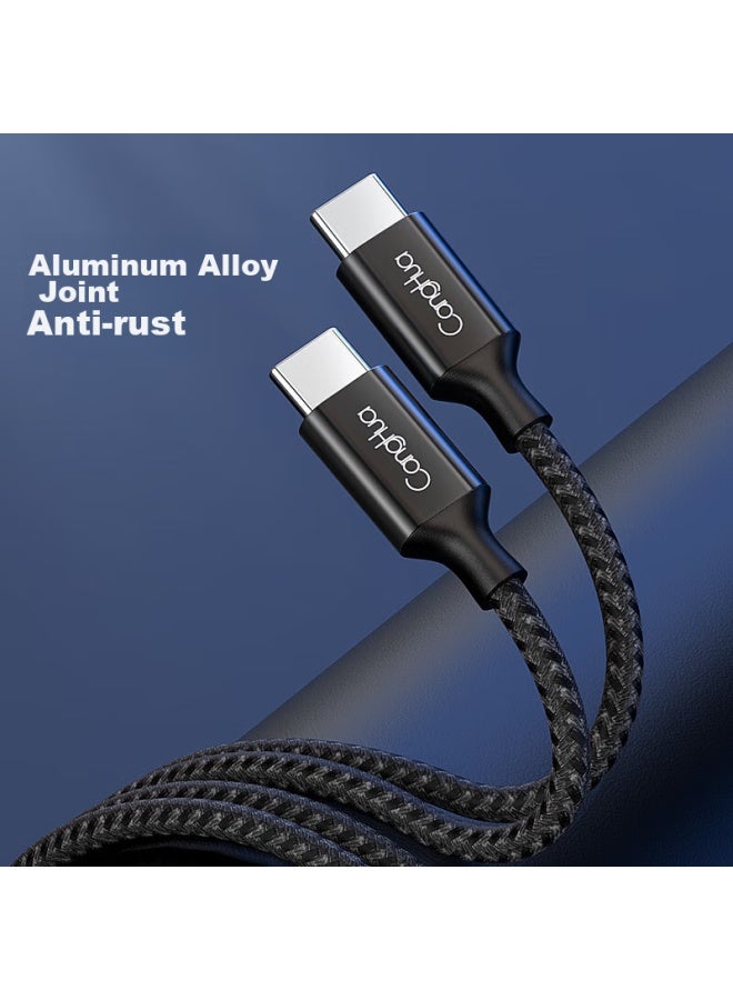 CangHua Apple 15/16 Charging Cable, Type-c Data Cable, Dual-ended Pd60w Fast Charging, Ctoc Car Carplay, Suitable For Iphone 15/16 Promax, Tablet, Laptop, 2 Meters - Image 5