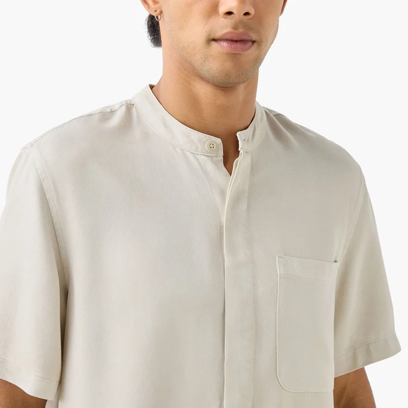 Lee Cooper  Lee Cooper Regular Fit Shirt with Chest Pocket for Men | Best Price UAE