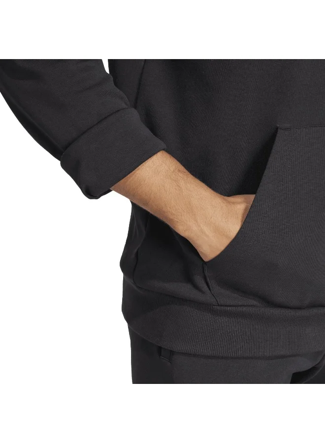Adidas M Fi Bos Hd Black Training Sweatshirts For Men Xs