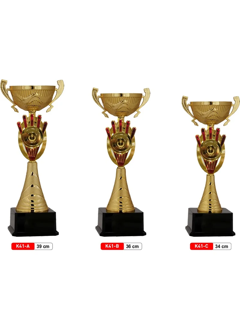 Hazar Spor Personalized Metal Award Cup K41 - A Large Size