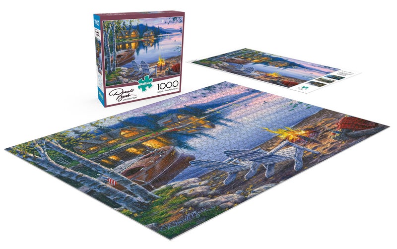 Buffalo Games - Darrell Bush - Lake Reflection - 1000 Piece Jigsaw Puzzle - Image 4