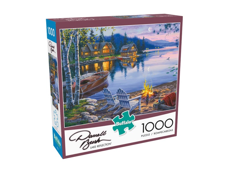 Buffalo Games - Darrell Bush - Lake Reflection - 1000 Piece Jigsaw Puzzle - Image 3