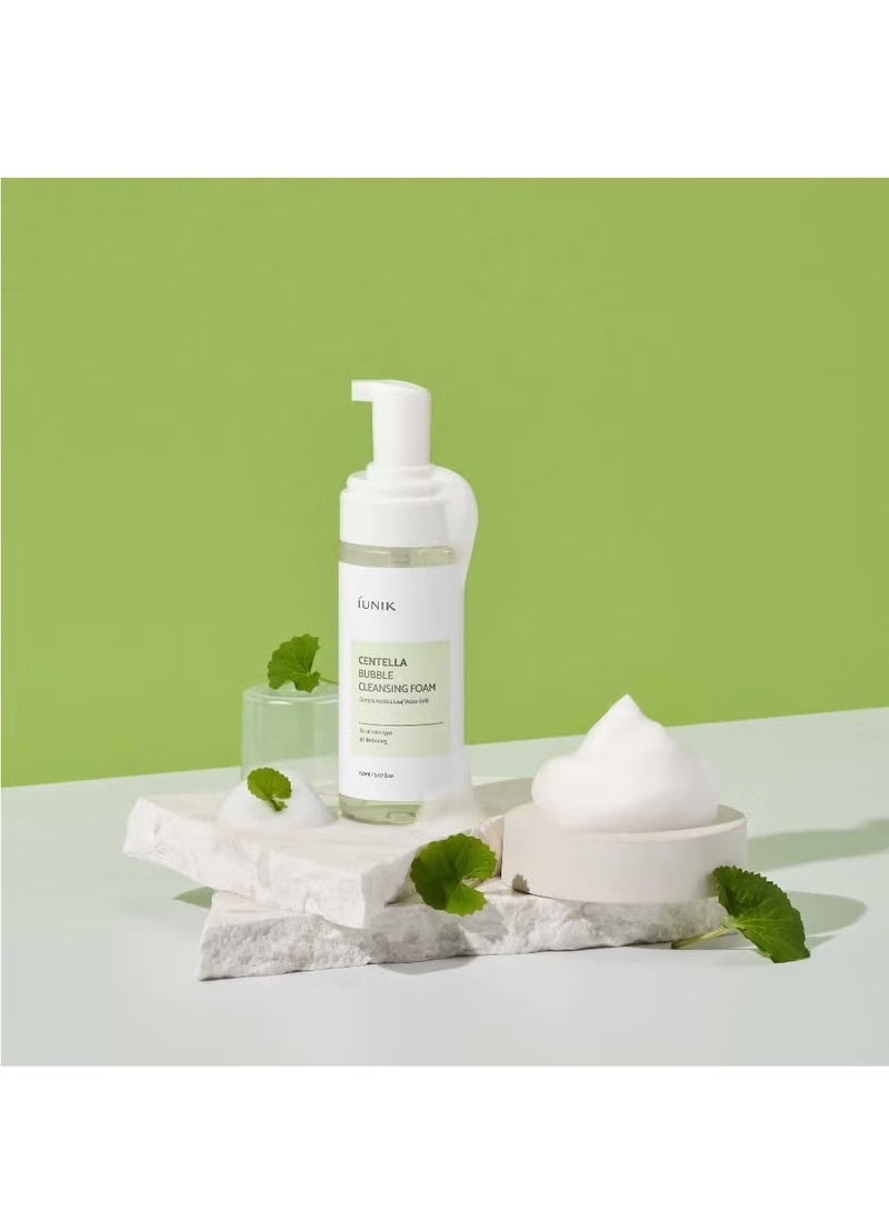 iUNIK Centella Bubble Cleansing Foam 150ml - Image 2