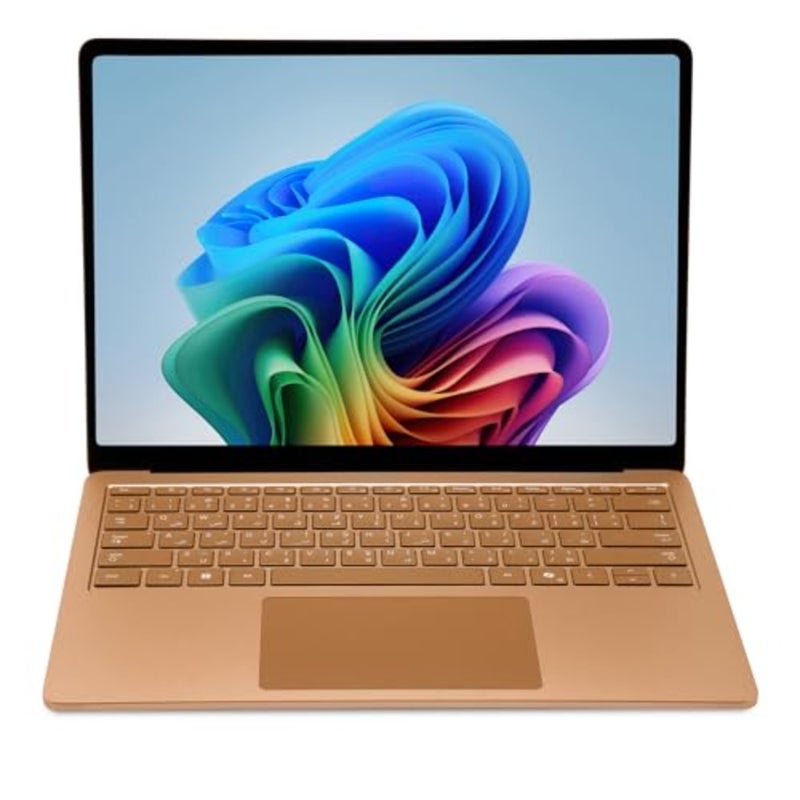 Surface Laptop 13.8 8th Edition for professional use, aluminum body in Dune color, ultra-responsive 120Hz touch display, Snapdragon X2 Elite 12-core processor, 16GB RAM, 512GB SSD - Image 1