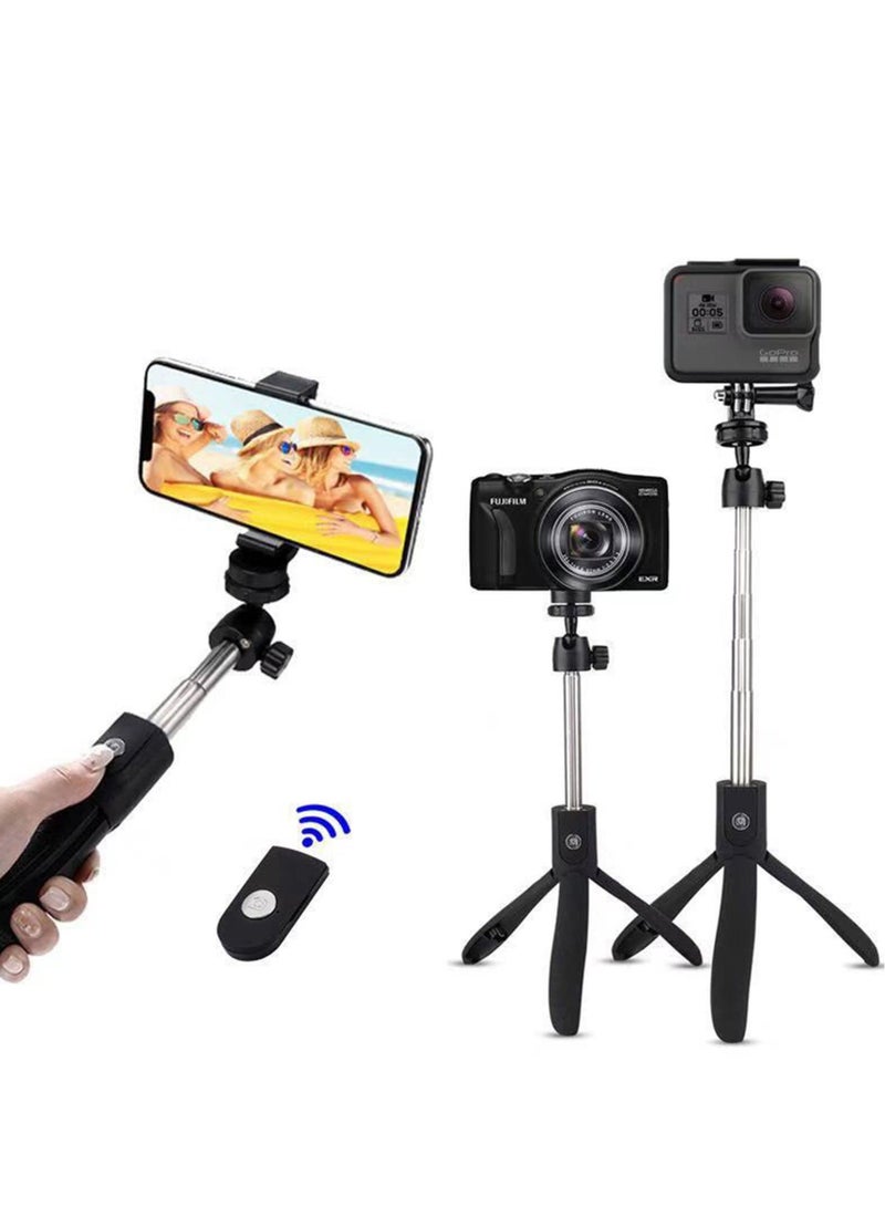 K05 Bluetooth Selfie Stick - Wireless Extendable Selfie Stick with Remote Control, Foldable Portable Phone Holder for Photography, Video Recording & Live Streaming - Image 1