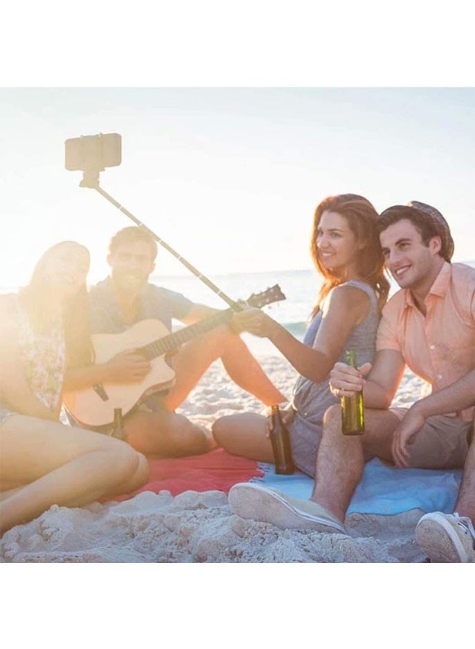 K05 Bluetooth Selfie Stick - Wireless Extendable Selfie Stick with Remote Control, Foldable Portable Phone Holder for Photography, Video Recording & Live Streaming - Image 4