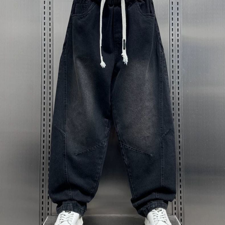 Unisex Casual Daily Denim Jeans - Image 4