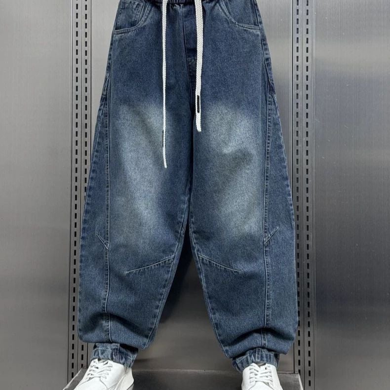 Unisex Casual Daily Denim Jeans - Image 3